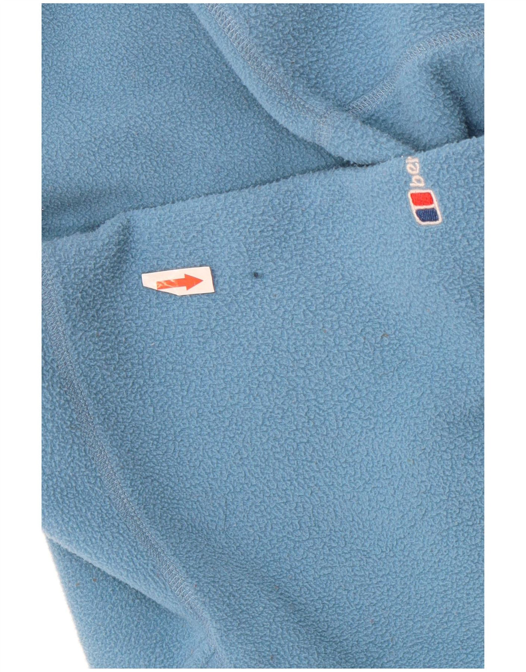 Berghaus Dame Oversized Fleecejakke UK 8 Small Blue Polyester