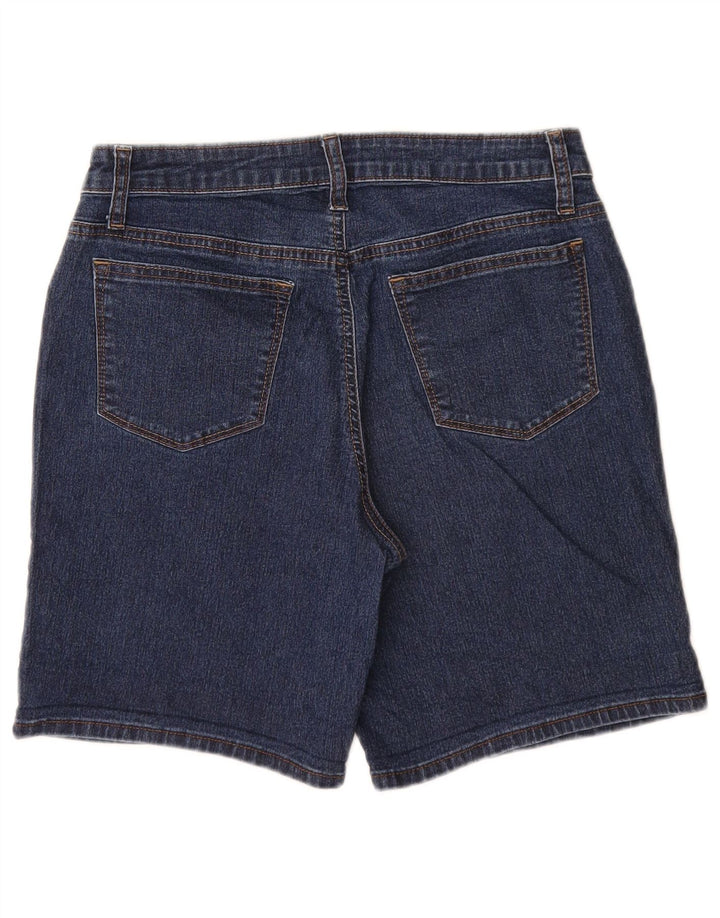 LEE Womens Riders Mid Rise denimshorts US 8 Medium W28 Blue Cotton