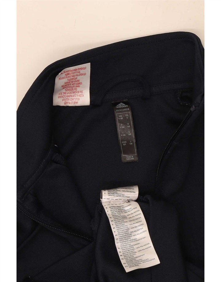 Adidas Boys Aeroready Træningsdragt Topjakke 9-10 År Sort Polyester