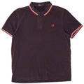 Fred Perry Herre poloshirt XL marineblå bomuld