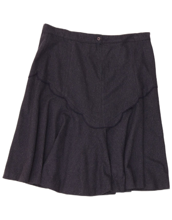 Vintage dame nederdel EU 46 XL W36 marineblå