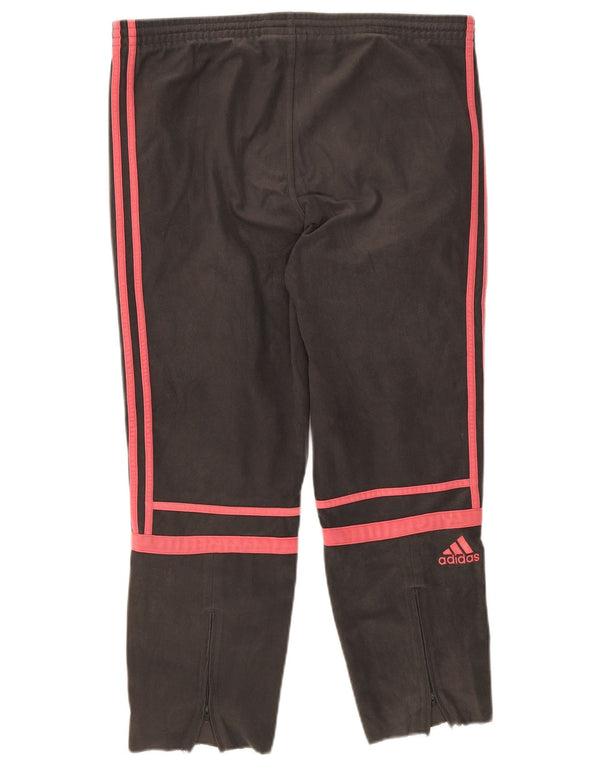 Adidas piger velour træningsdragt bukser 15-16 år Grå Colourblock