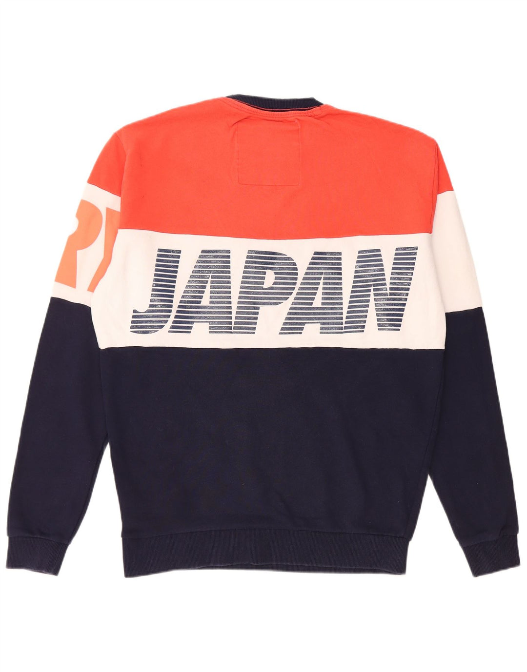 SUPERDRY Loose Fit Sweatshirt Jumper Lille flerfarvet Colourblock