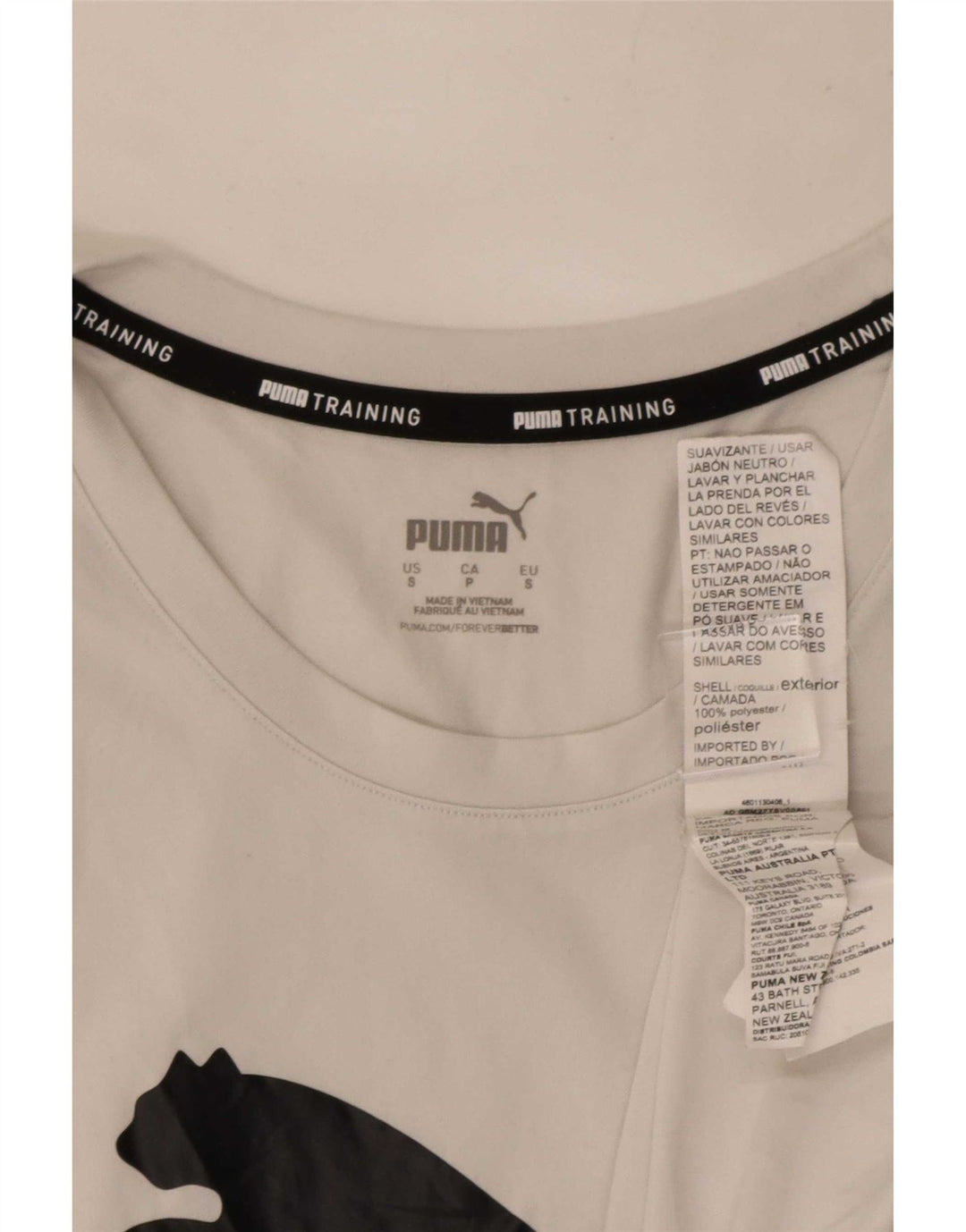 Puma Herre Grafisk Vest Top Lille Hvid Polyester