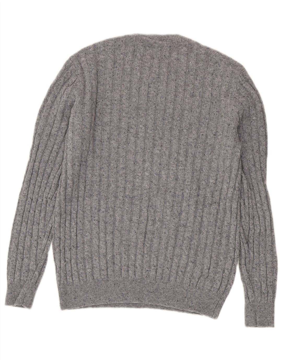 Jack Wills Herre Crew Neck Jumper Sweater Stor grå uld
