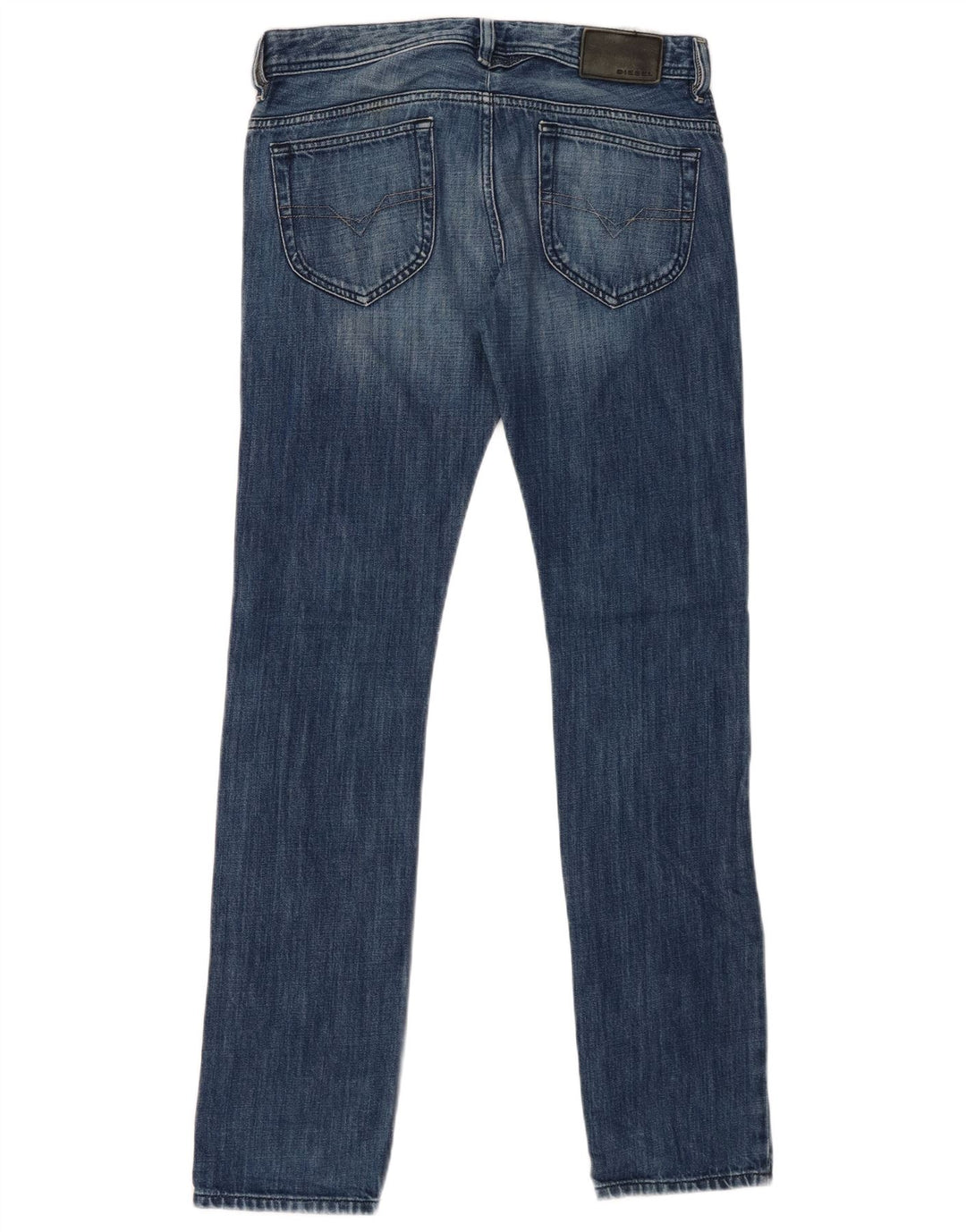 Diesel Herre Thanaz Slim Skinny Jeans W29 L32 Blå Bomuld
