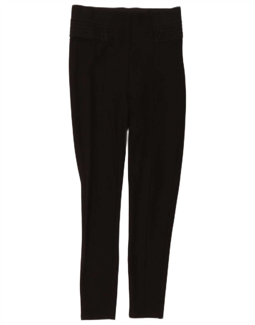 Zara Dame Leggings UK 12 Medium Sort Polyester