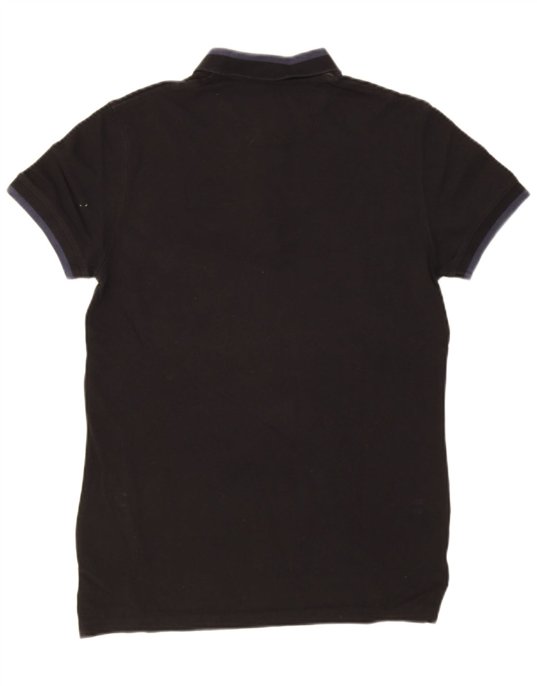 Massimo Dutti Herre Casual Fit Polo Shirt Medium Sort