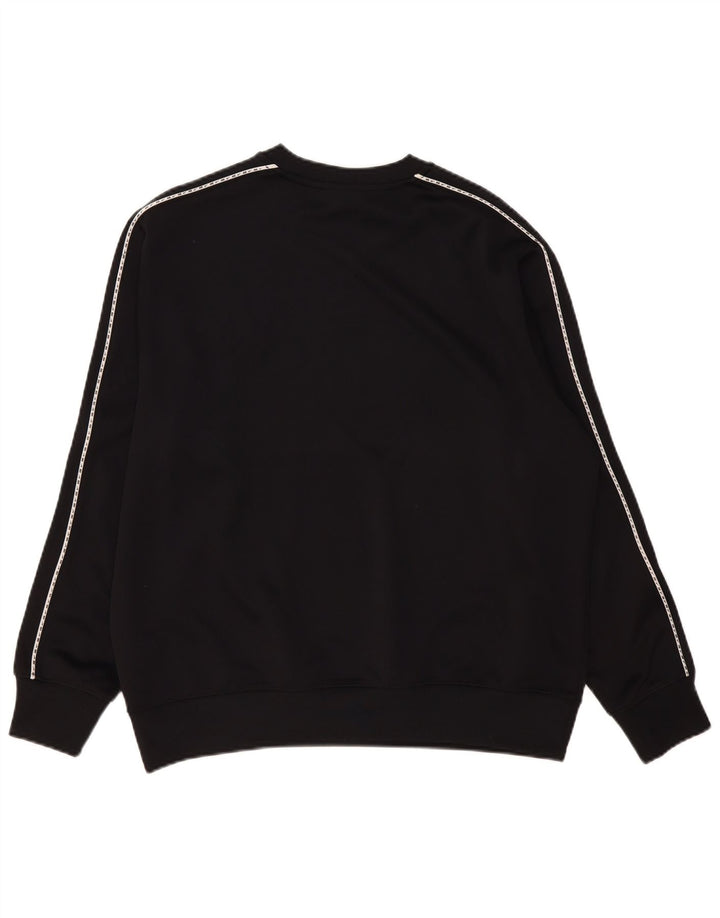 Nike grafisk sweatshirt til mænd, stor sort polyester
