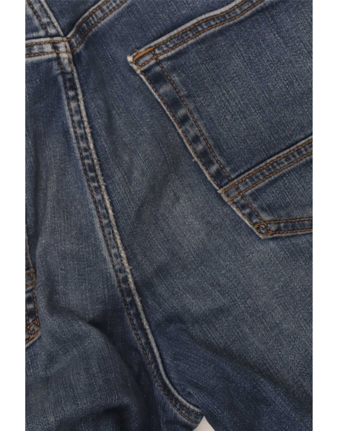 Marks & Spencer Straight Jeans til mænd W34 L31 Blå bomuld
