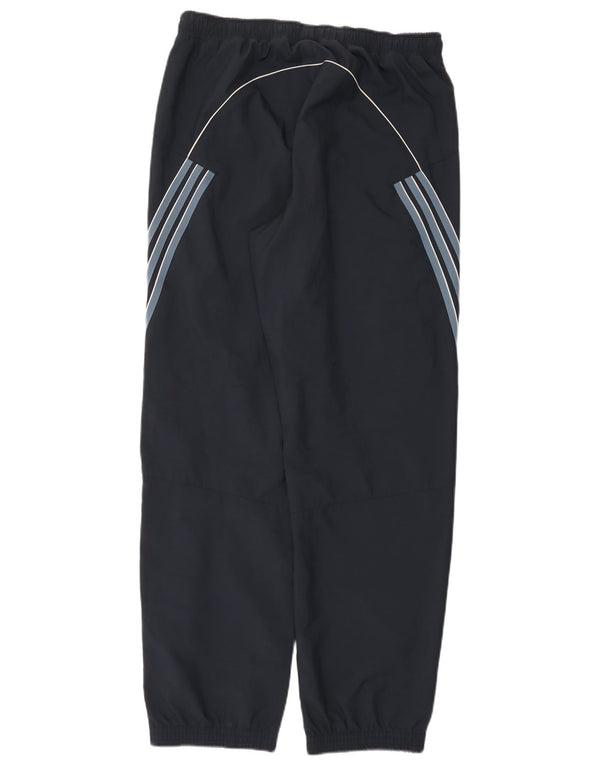 Adidas Herre træningsdragt Bukser Joggers Large Navy Blue Stribet Polyester