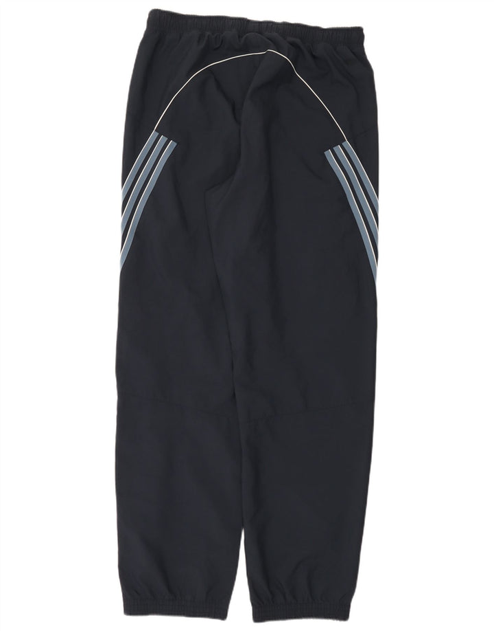 Adidas Herre træningsdragt Bukser Joggers Large Navy Blue Stribet Polyester