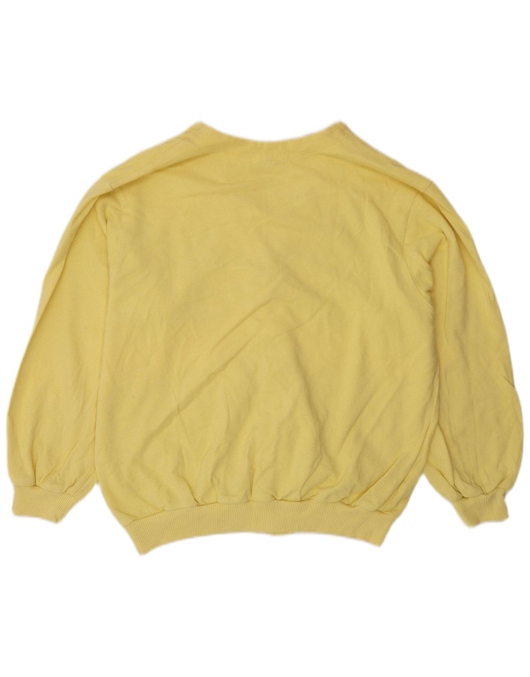 Lacoste Herre træningsdragt topjakke størrelse 3 Lille gul bomuld
