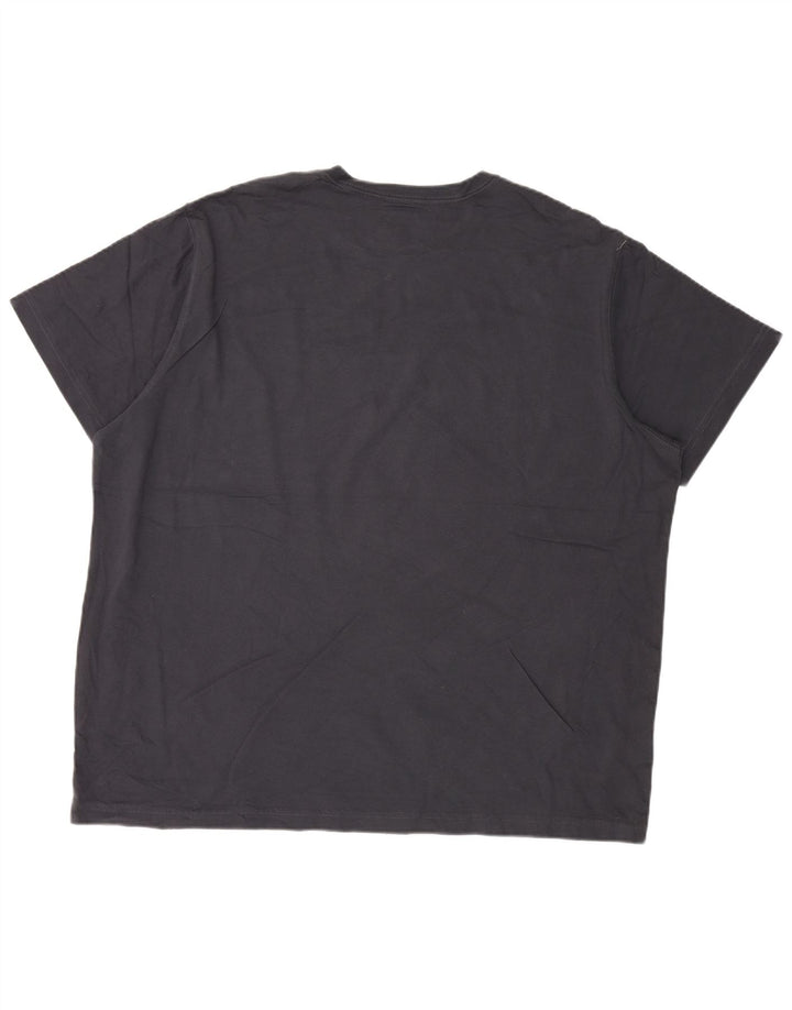 EDDIE BAUER Herre T-Shirt Top 2XL Marineblå Bomuld