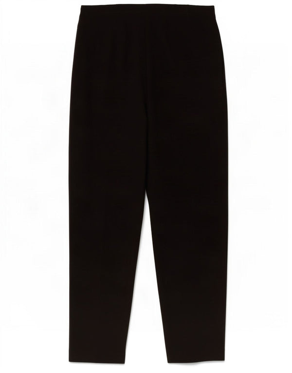 Marks & Spencer Dame Slim Cropped Trousers UK 10 Smalll W28 L26 Black
