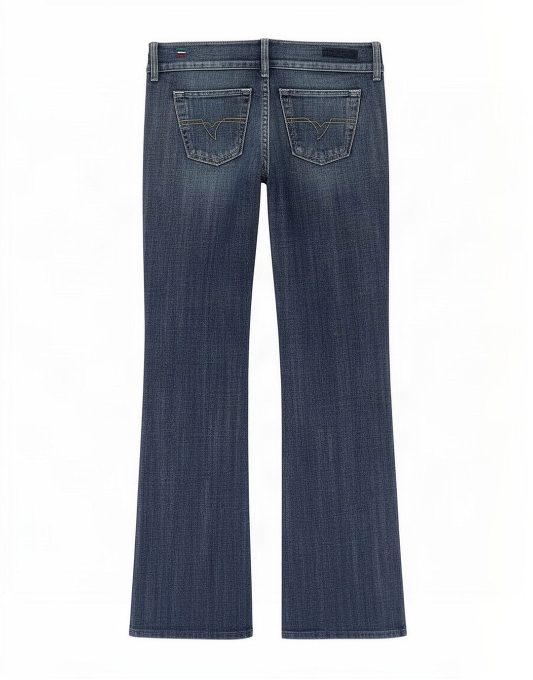 Diesel Dame Cherone Bootcut Jeans W29 L32 Marineblå Bomuld