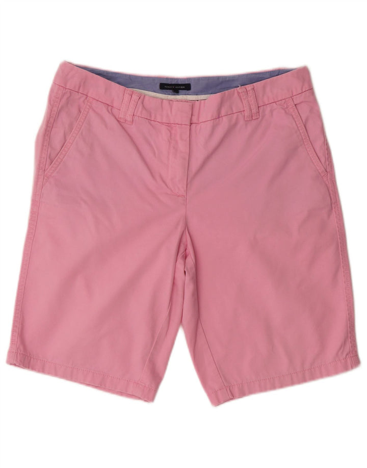 Tommy Hilfiger Chino Shorts til kvinder US 8 Medium W32 Pink Bomuld