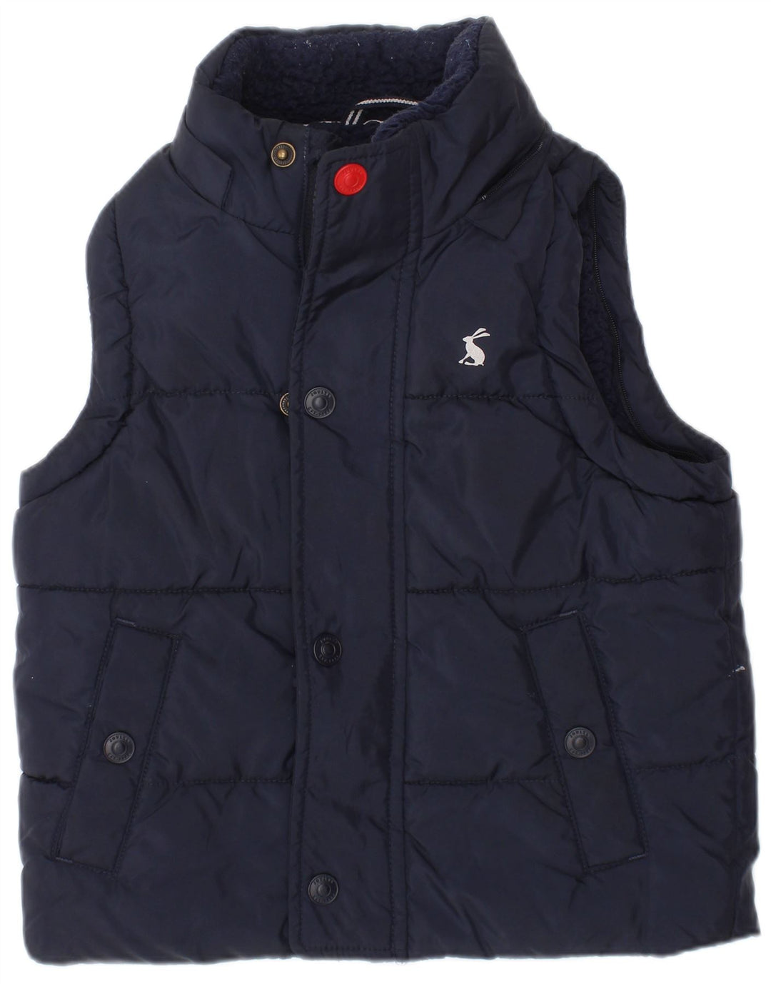 JOULES Baby Boys Polstret Gilet 18-24 måneder Navy Blue Polyester