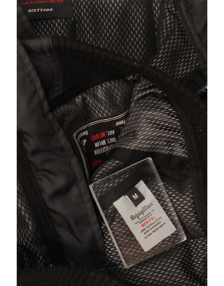 Refrigiwear Herre hættepolstret jakke UK 38 Medium Sort Polyamid