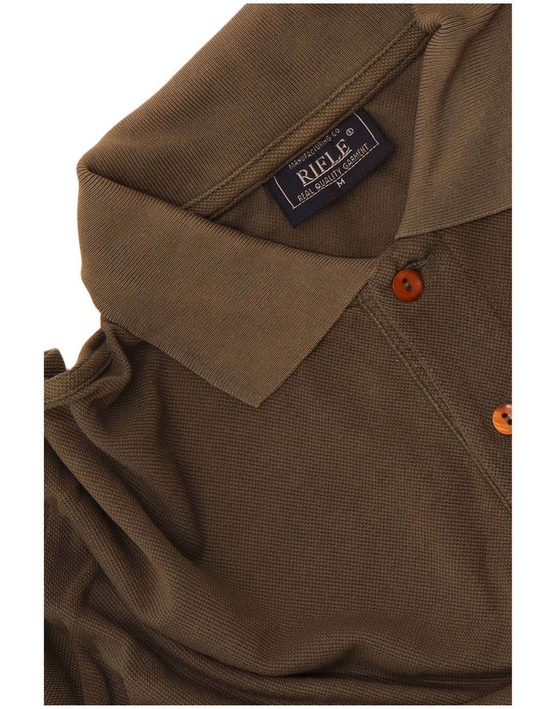Rifle Herre poloshirt Medium Khaki
