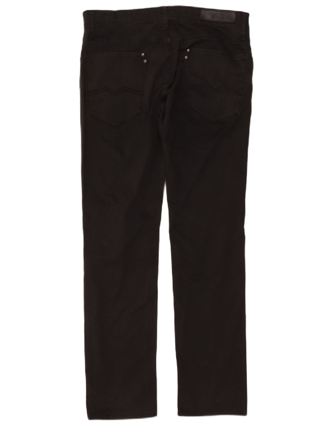 Meltin' Pot Herre Straight Jeans W36 L32 Sort Bomuld