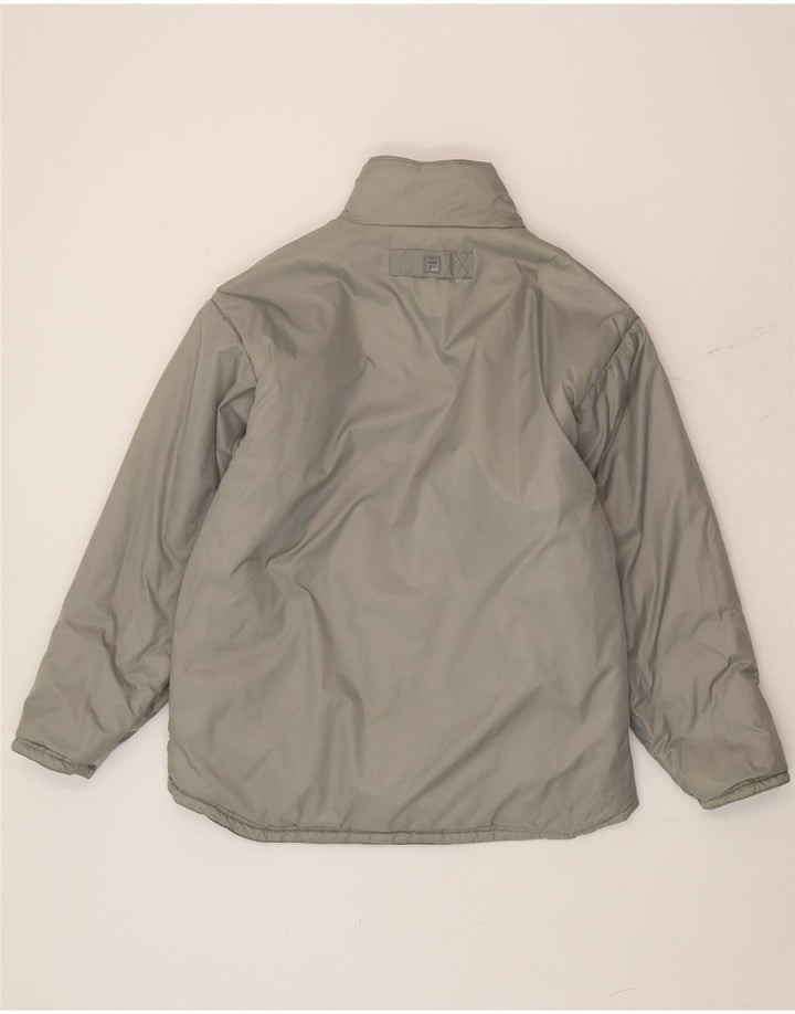 Fila Herre vendbar polstret jakke IT 50 Large Black Colourblock Polyester