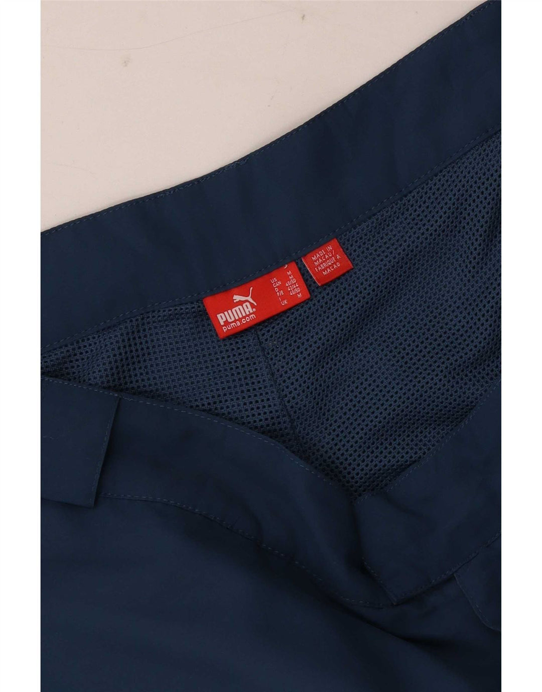 Puma Herre Graphic Cargo Shorts Medium W30 Blå