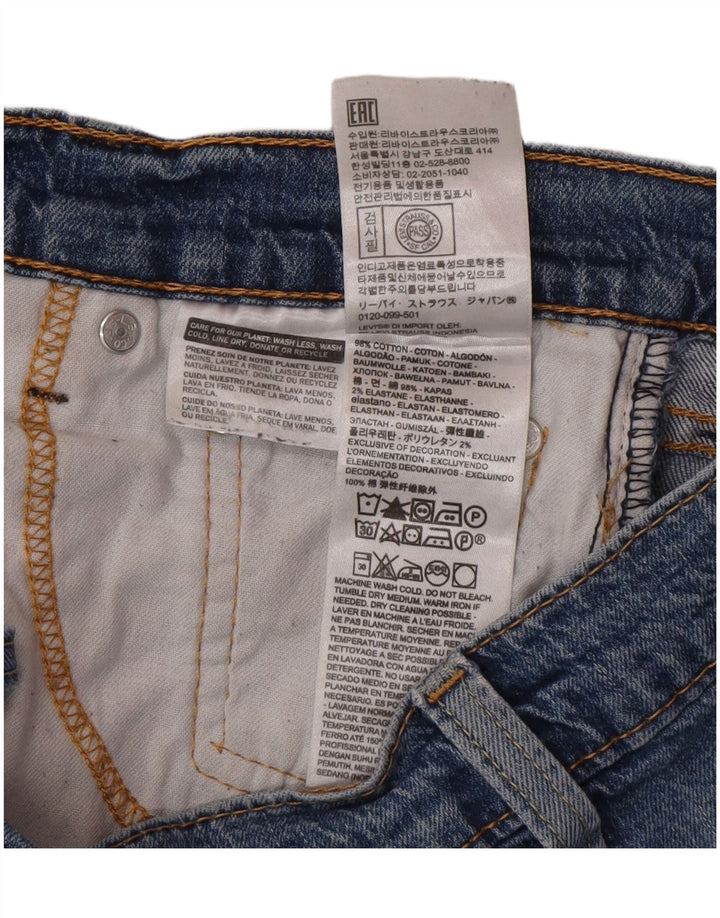 Levi's Herre 541 tilspidsede jeans W30 L32 blå bomuld