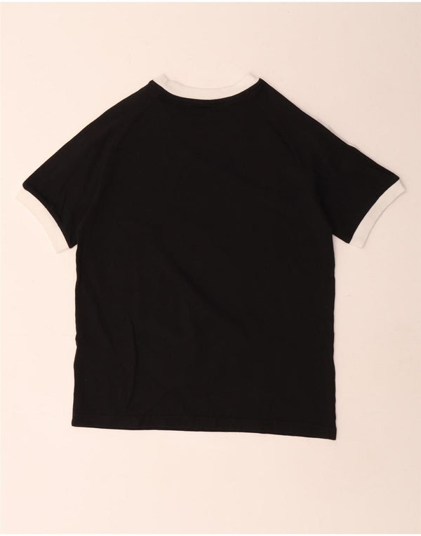 ADIDAS T-shirt til drenge 11-12 år Sort bomuld