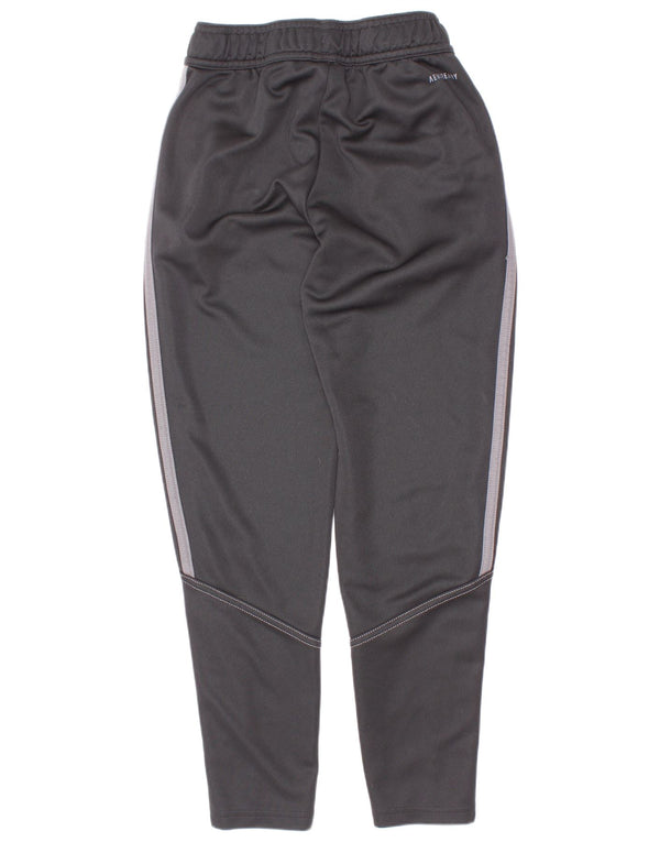 Adidas Boys Aeroready Tracksuit Bukser 9-10 år Sort polyester