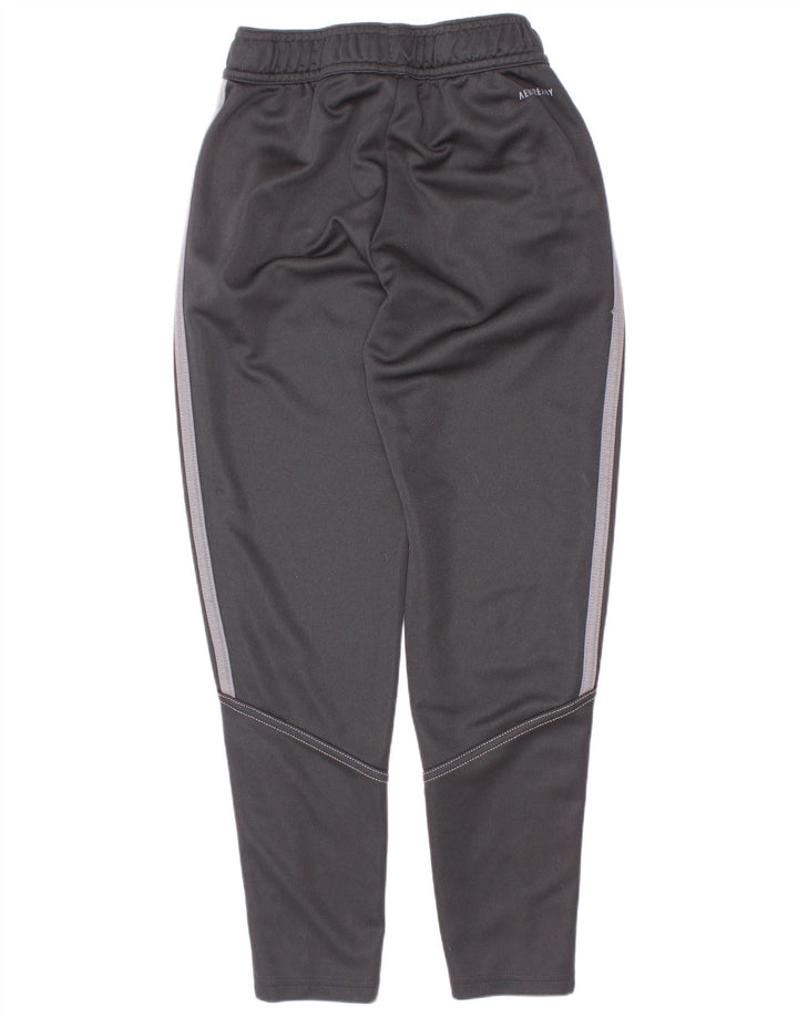Adidas Boys Aeroready Tracksuit Bukser 9-10 år Sort polyester