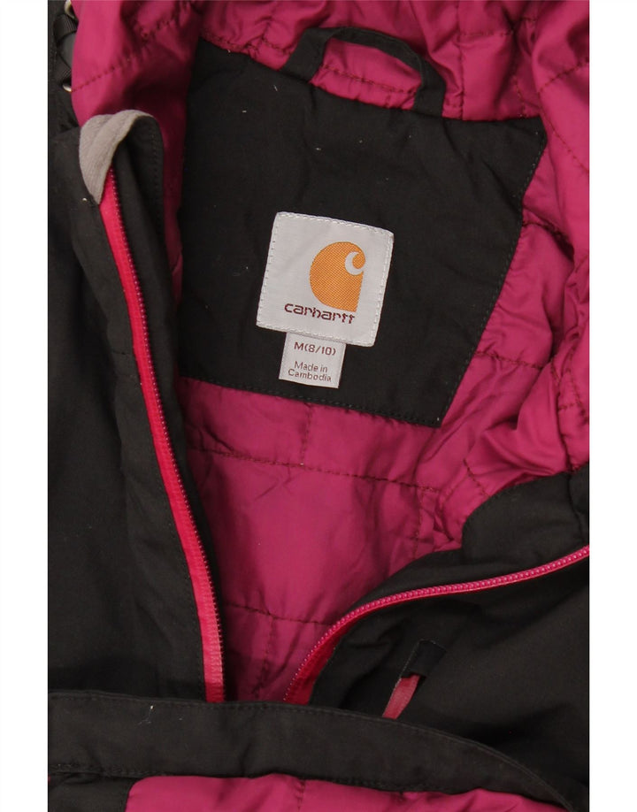 Carhartt vindjakkejakke med hætte til kvinder US 8/10 Medium Black Polyester