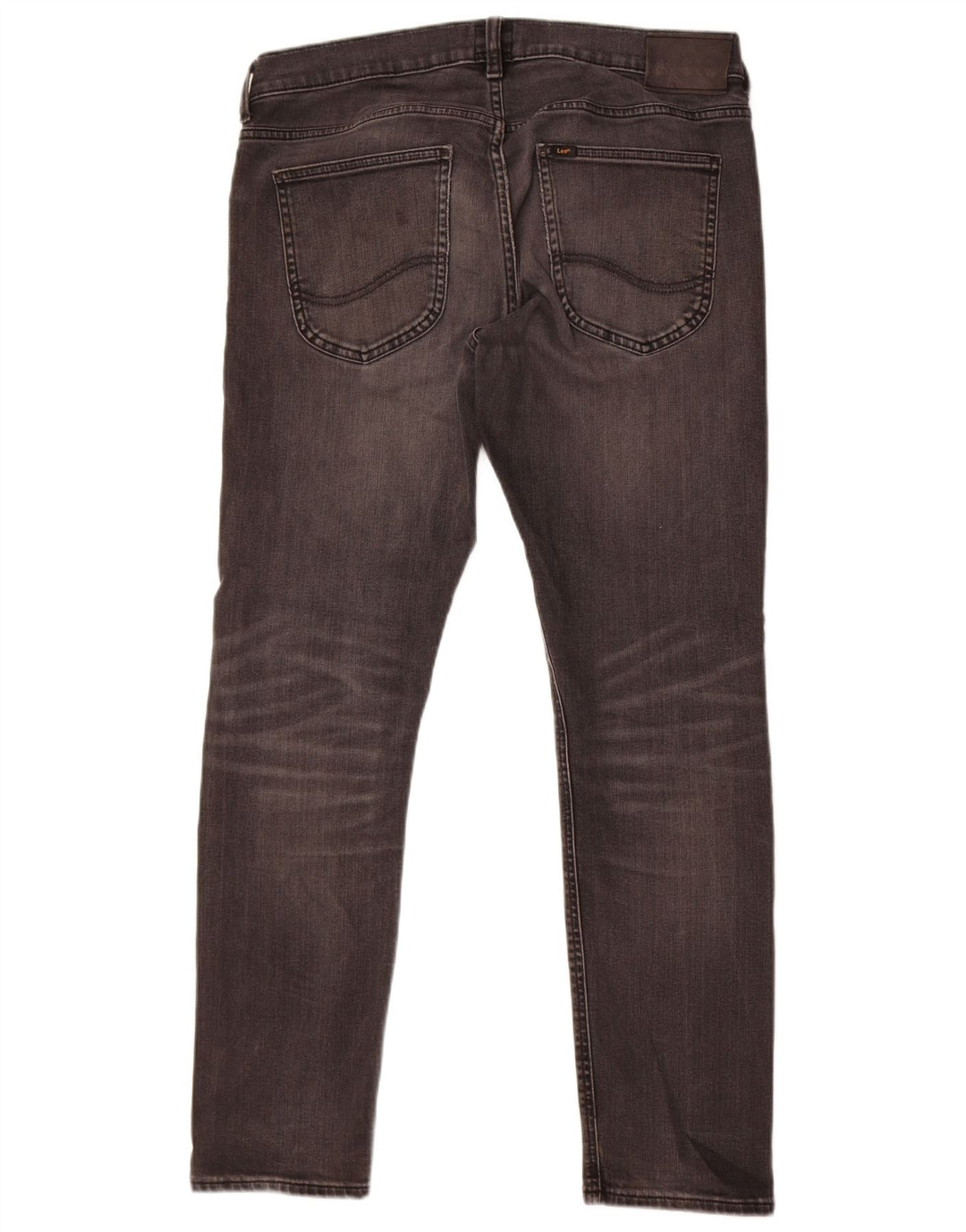 Lee Herre Luke Slim Jeans W32 L30 Grå Bomuld