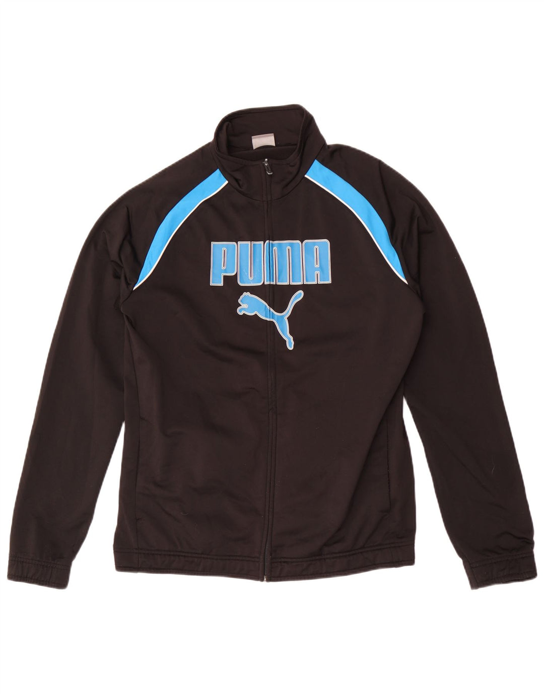 Puma Herre grafisk træningsdragt Topjakke Medium Sort Colourblock Polyester