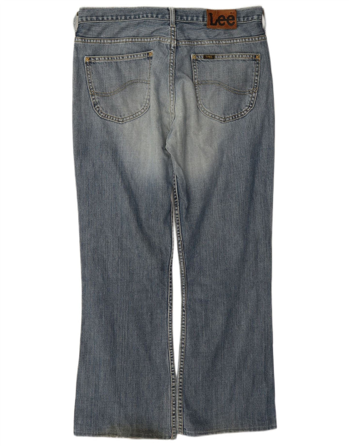 Lee Herre Denver Bootcut Jeans W34 L29 Blå Bomuld