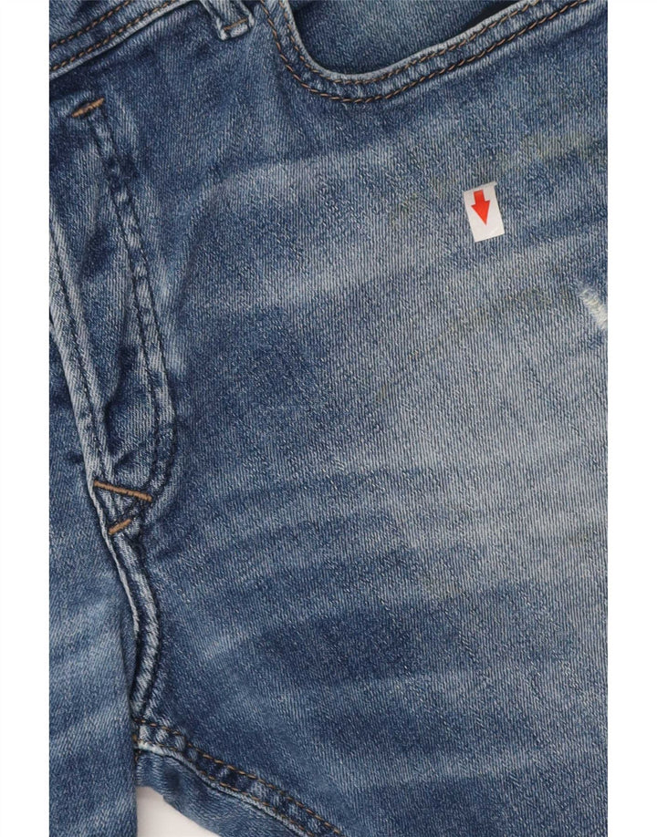 Diesel Herre Sleenker Denim Shorts W33 Medium Blue