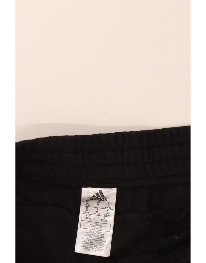 ADIDAS træningsdragt til kvinder Joggers UK 12/14 Medium Black Bomuld
