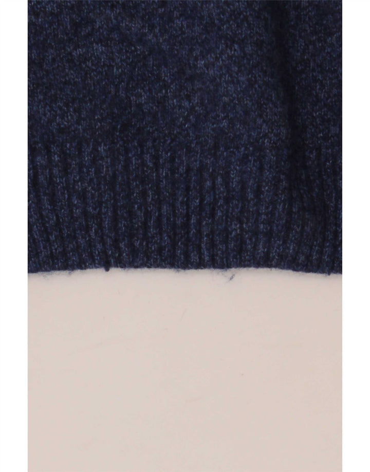 Refrigiwear Herre Crew Neck Jumper Sweater Medium Navy Blue Uld