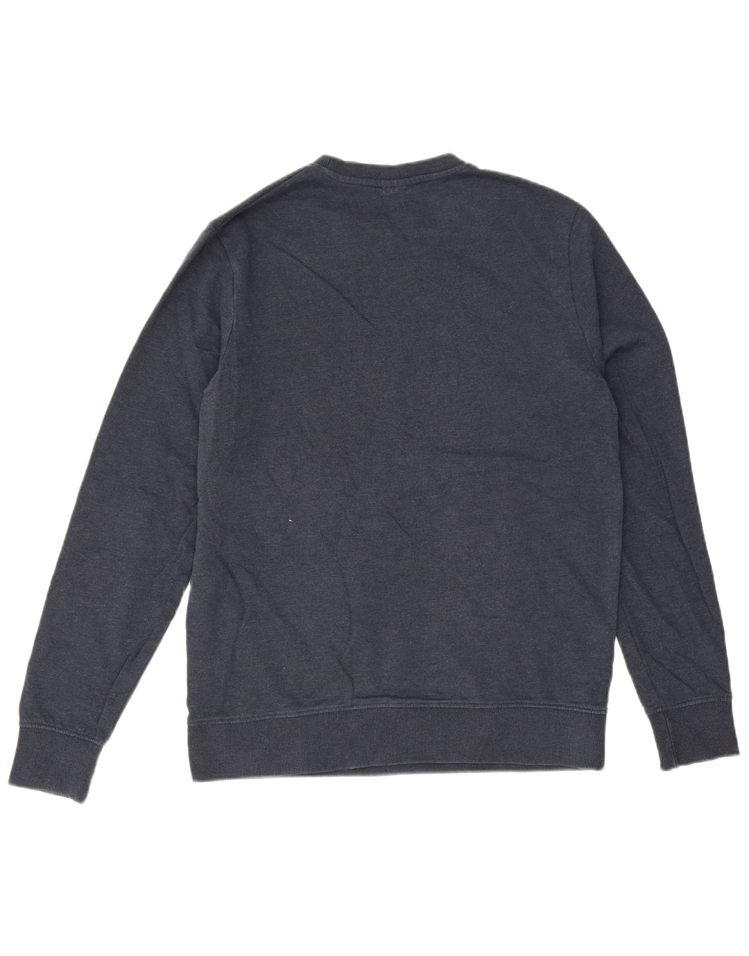 Jack & Jones grafisk sweatshirt til mænd, stor marineblå bomuld