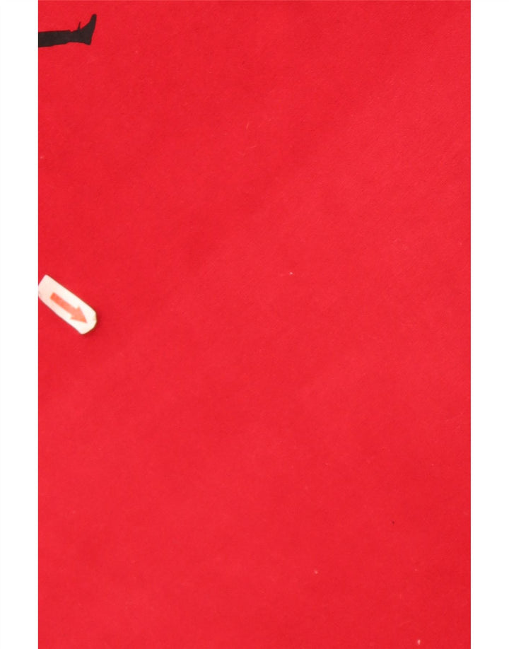 Jordan Herre Grafisk T-Shirt Top Stor Rød