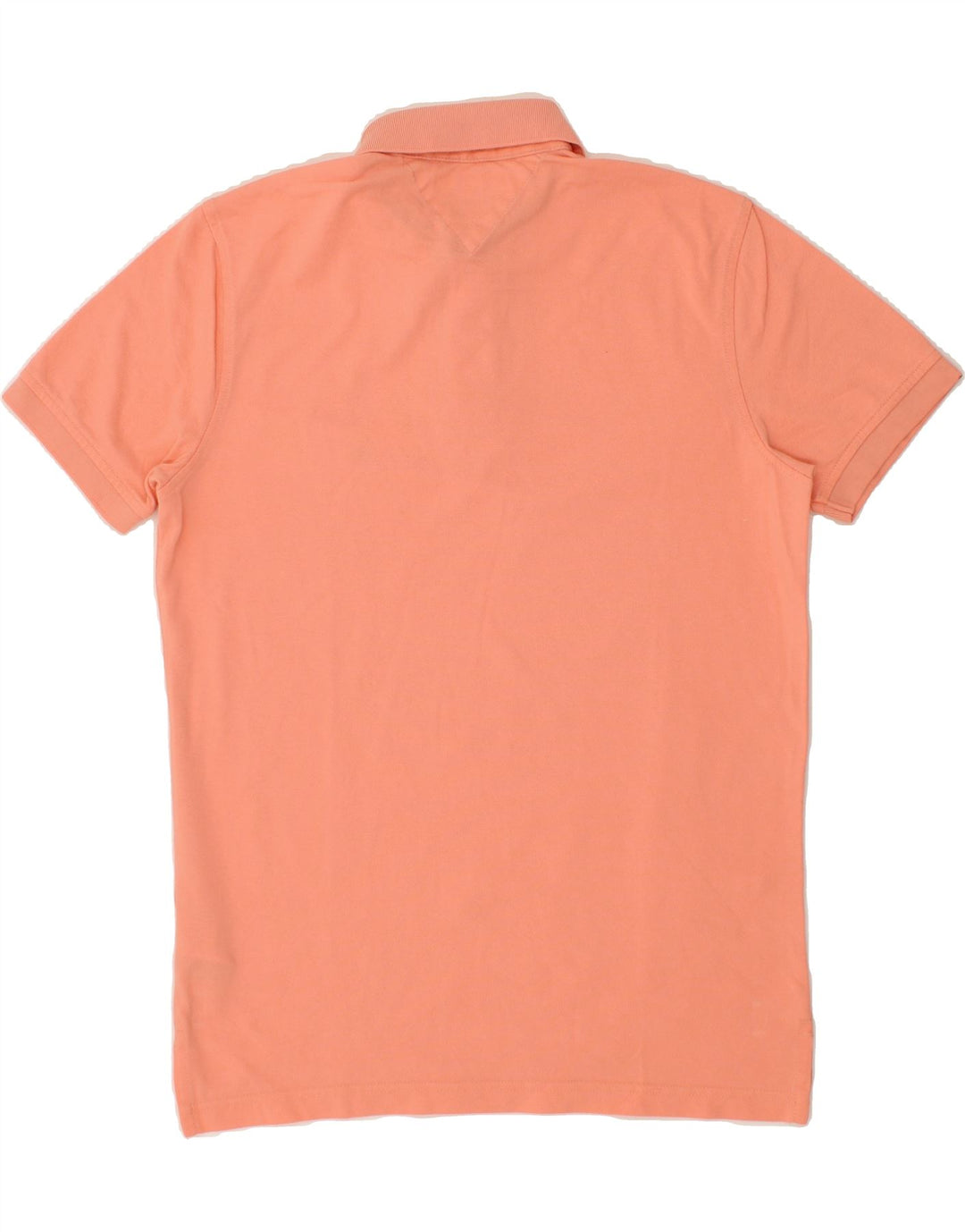 TOMMY HILFIGER Mens Regular Fit Polo Shirt Medium Orange Cotton Vintage Tommy Hilfiger and Second-Hand Tommy Hilfiger from Messina Hembry 