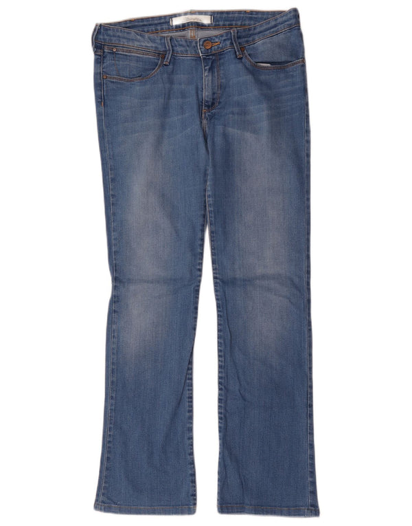Wrangler Dame Catrin Bootcut Jeans W31 L30 Blå Bomuld