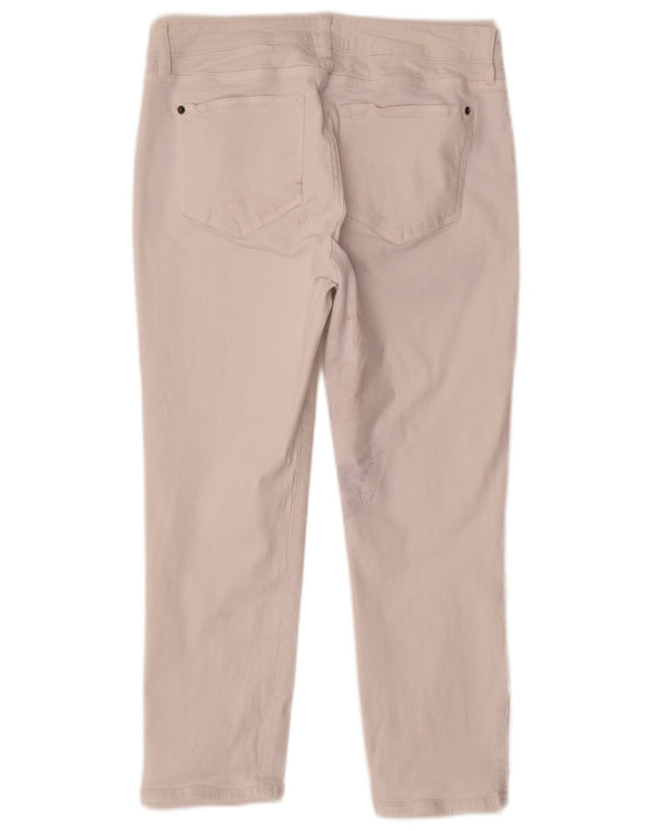 White Stuff Womens Slim Cropped Jeans UK 14 Large W30 L24 Bomuld