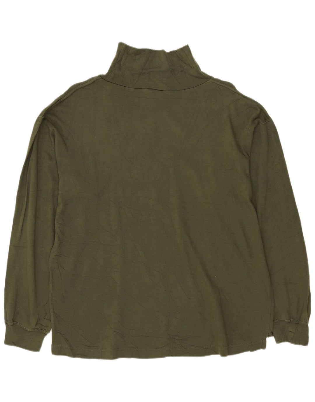 Dockers Dame Top Langærmet UK 14 Medium Khaki Bomuld