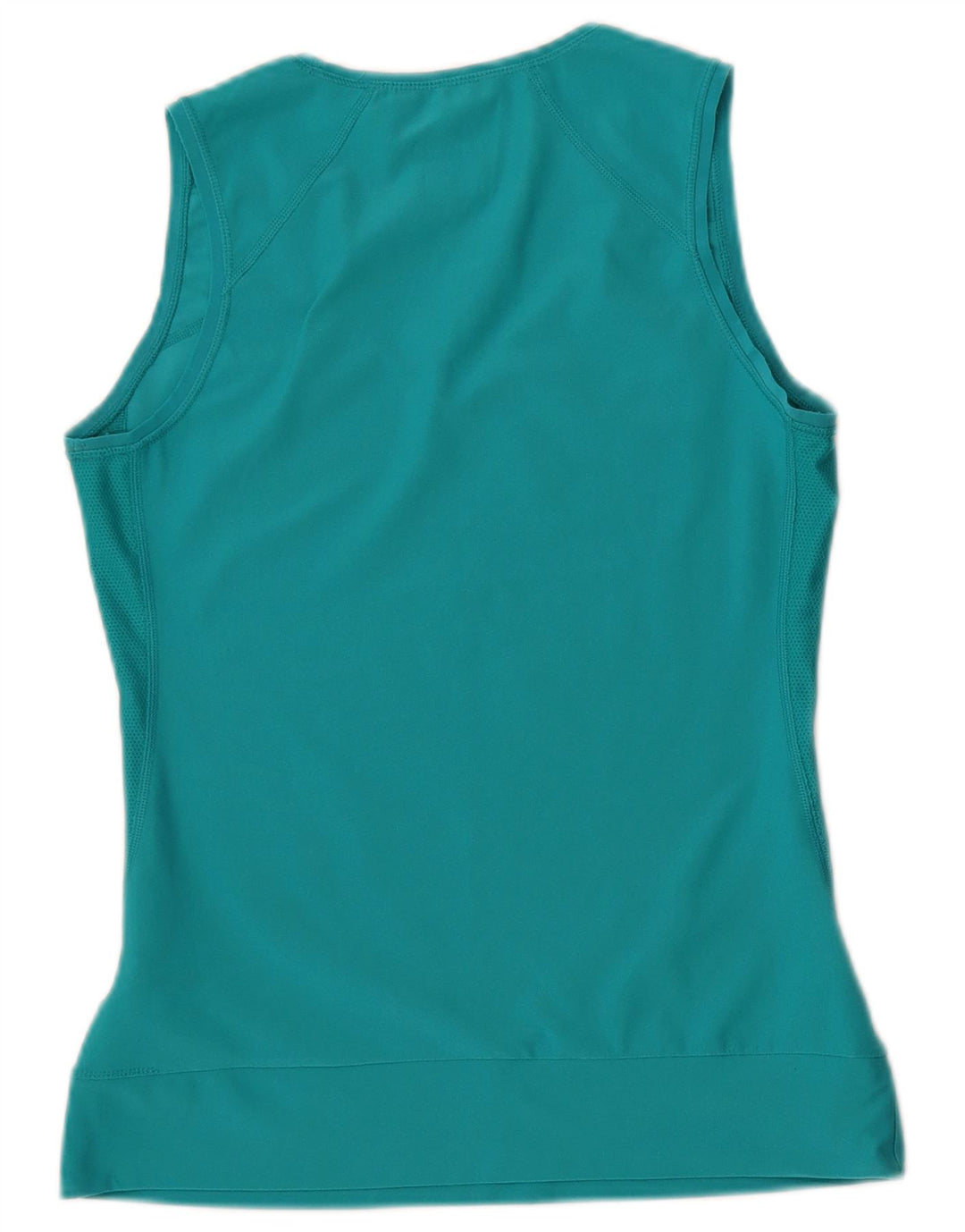 Nike Dame Dri Fit Vest Top UK 8/10 Lille turkis polyester