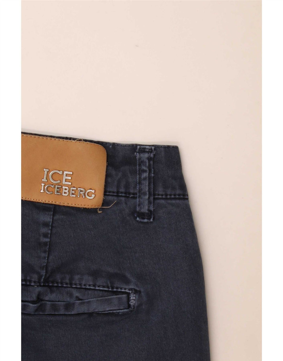 Iceberg Dame Slim Chino Bukser W32 L29 Navy Blue