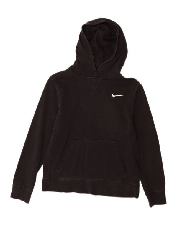 Nike Boys Hoodie Jumper 12-13 år Large Sort