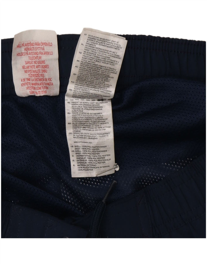 Adidas drenge grafiske badeshorts 15-16 år blå polyester
