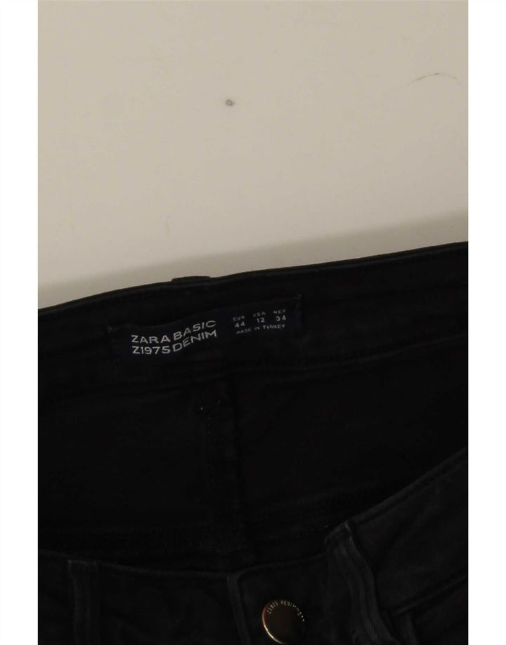 Zara Herre Slim Jeans EU 44 Large W34 L28 Sort