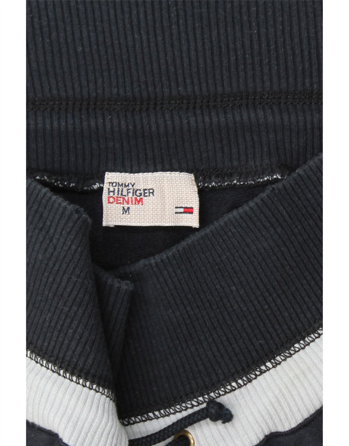 TOMMY HILFIGER A-line nederdel til kvinder UK 14 Medium W30 Marineblå farveblok
